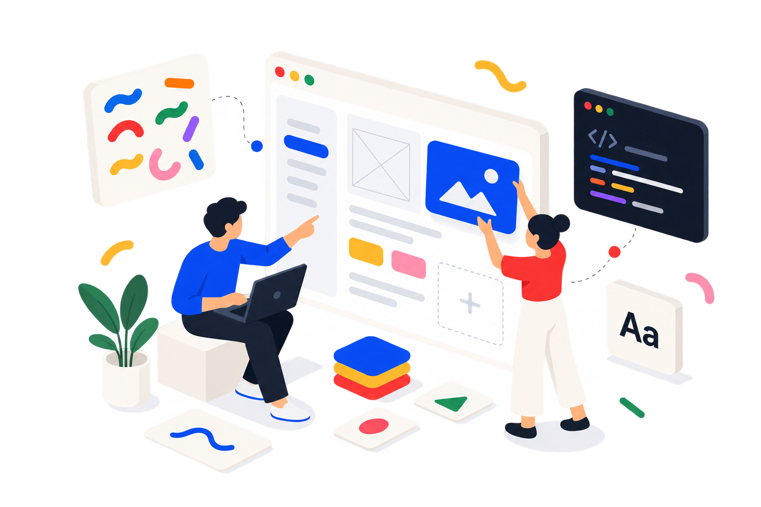 Design and Development, illustrated